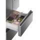 REFRIGERATORS FREESTANDING  HFW7720EWMP (200x70 / E / INOX / FNF / ΒΡΥΣΑΚΙ / MULTIDOOR / Wi-Fi)